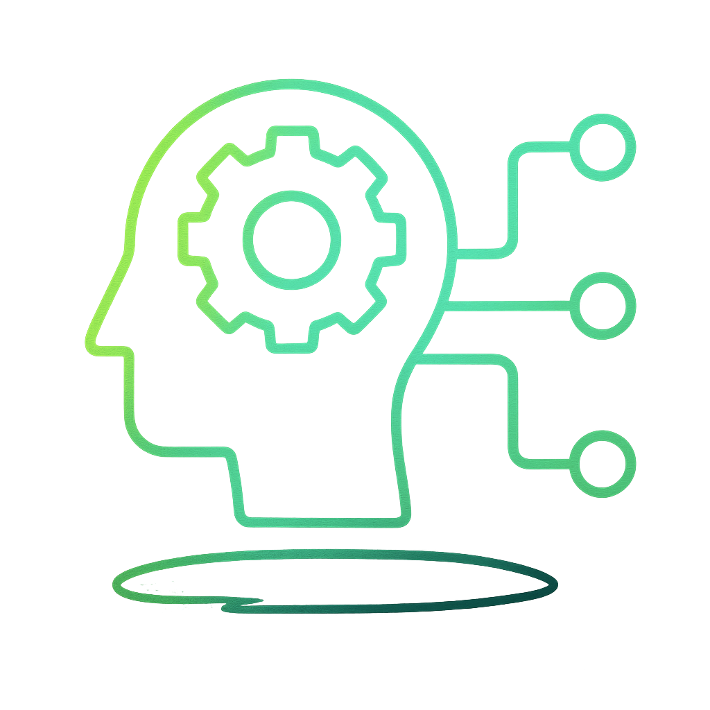 Icono de IA y automatización